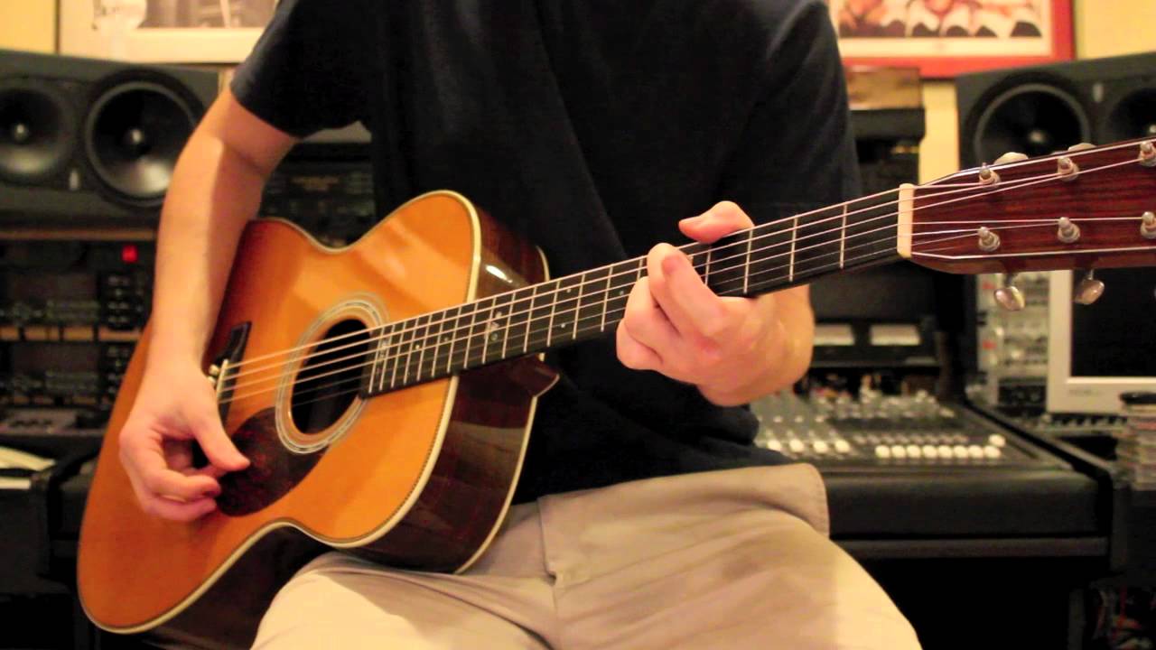 John Mayer - Who Says - Martin OM-28JM