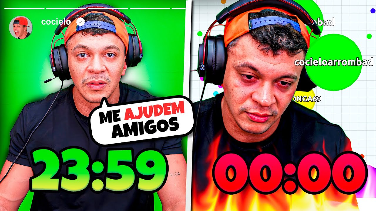 PEDI AJUDA PROS INSCRITOS! SER&Aacute; QUE DEU CERTO?! KKKKKKKKKK 😭 *agar.io *