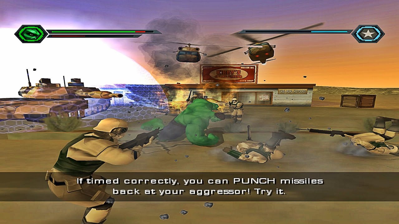 Hulk (2003 Video Game) Walkthrough # 1