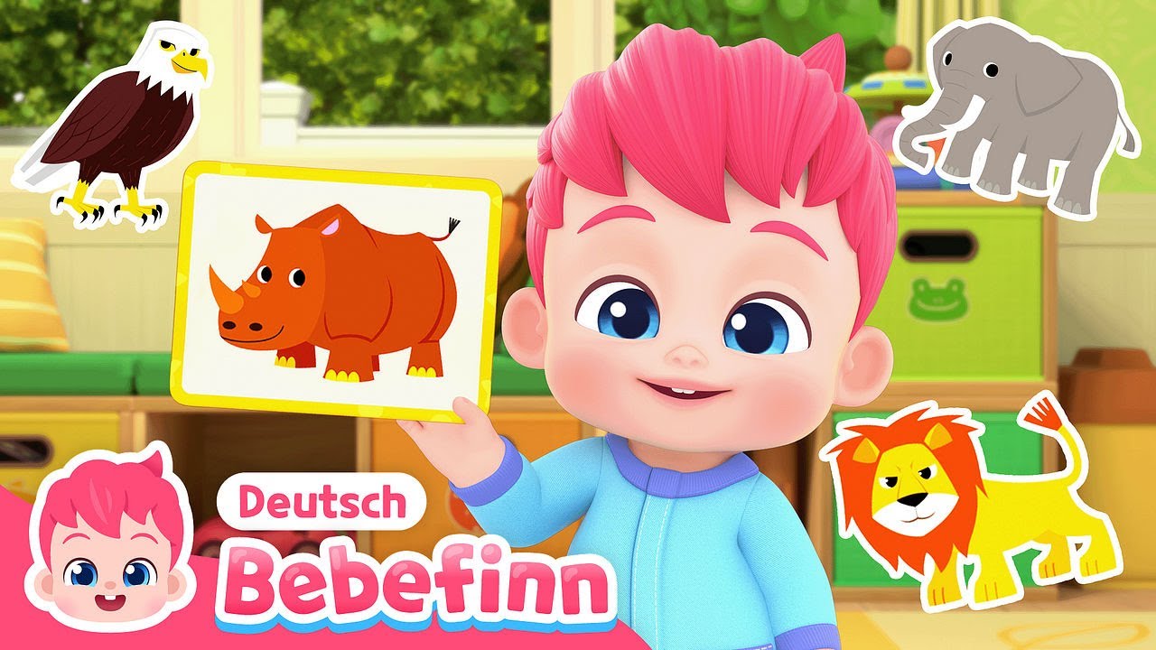 Welches Tier ist das? Tiere Erraten 🔍 | EP58 | Sing mit Bebefinn | Bebefinn Deutsch - Kinderlieder