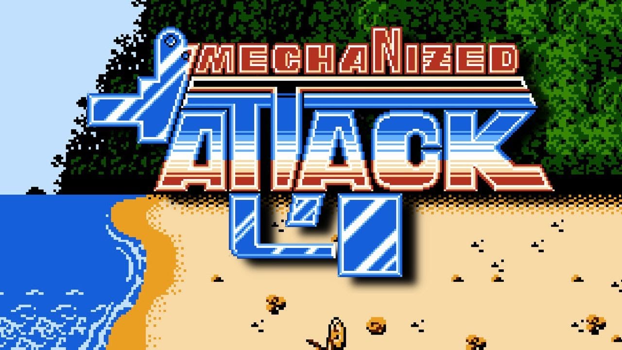 Mechanized Attack (NES) Playthrough longplay video game