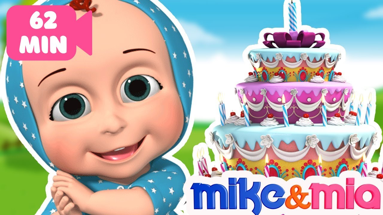 Happy Birthday Song for Kids | Nursery Rhymes and Kids Songs | Happy Birthday to You by Mike and Mia