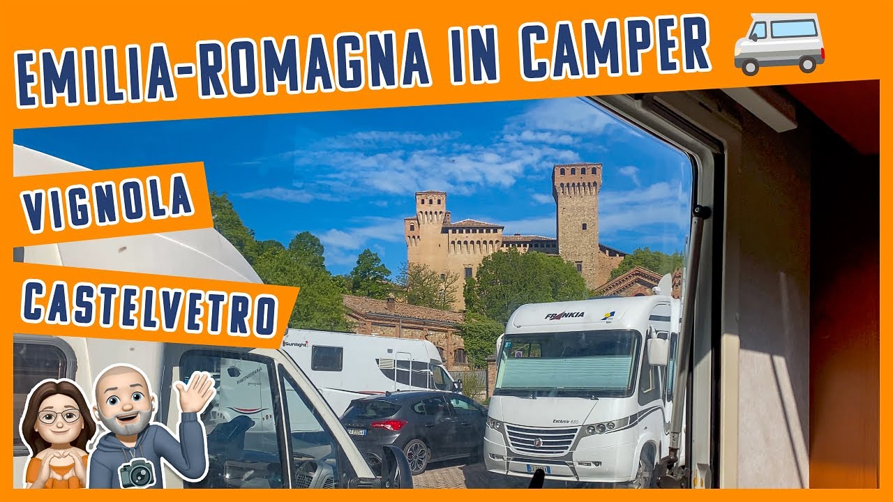 Castelvetro di Modena e Vignola in Camper in SOSTA LIBERA GRATUITA Emilia Romagna ,  Ep2