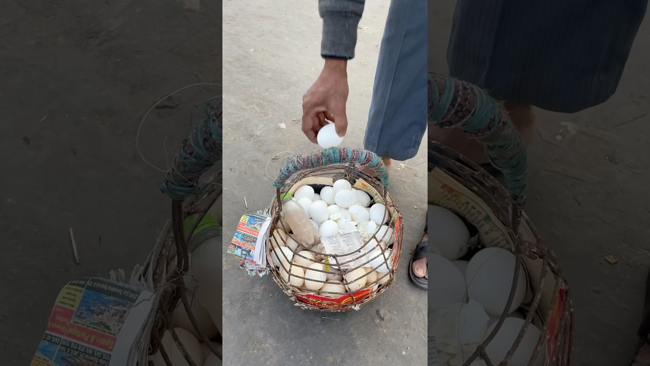 Hardworking Uncle Selling Boiled Egg in Kolkata #shorts