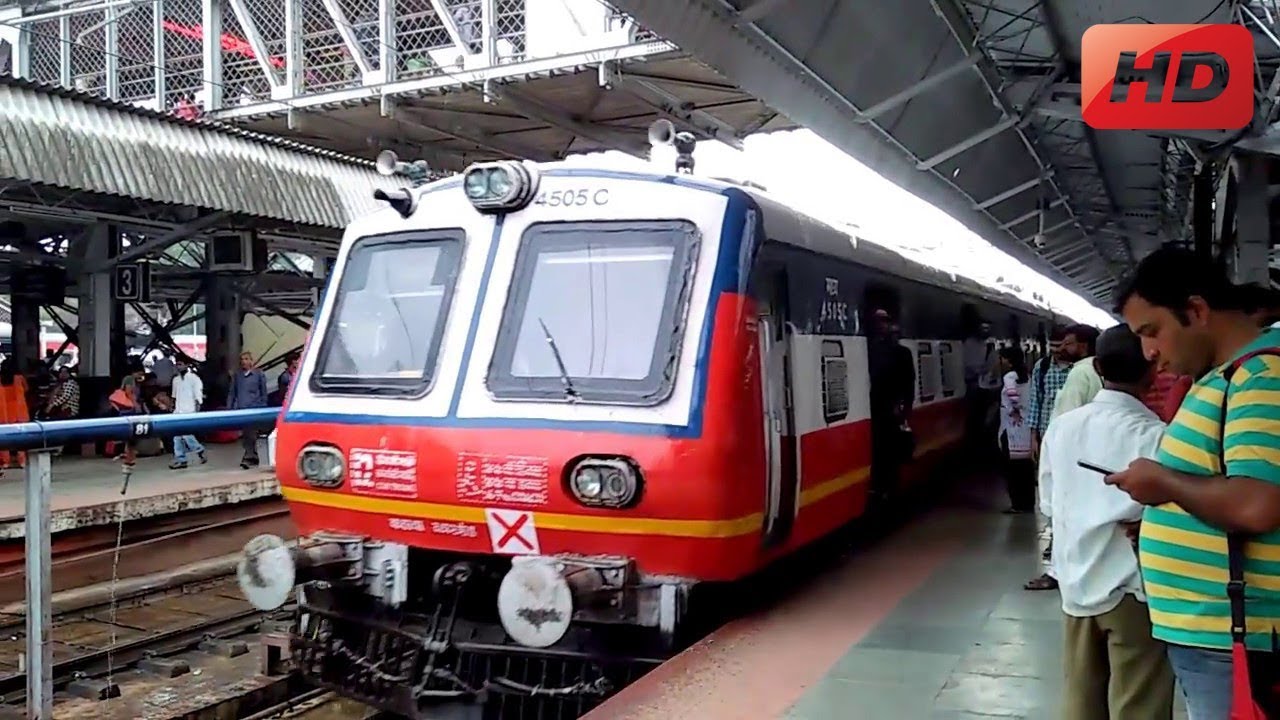 lonavala to pune local arriving at Pune Railway Station