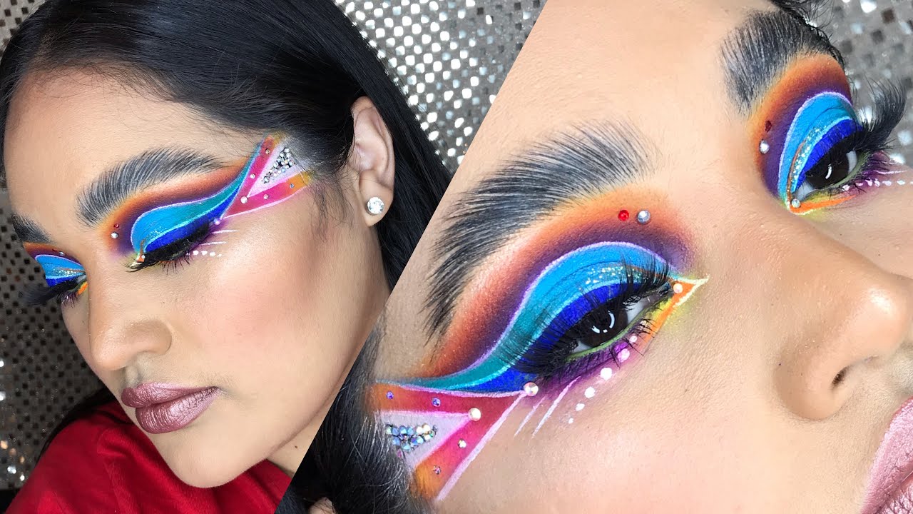 Maquillaje Cortes Prof | Maquillaje Samurai | Tendencia de Maquillaje 💄 | Jeissa Rodriguez