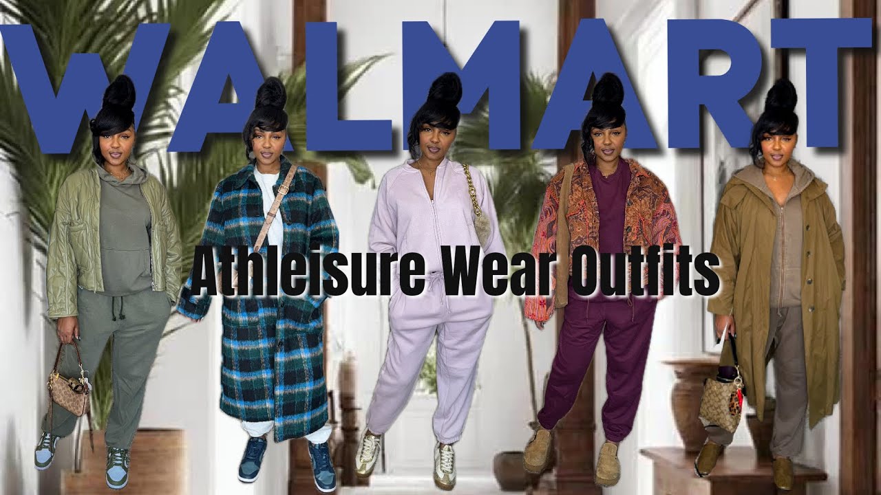 New In Walmart!! | Styling Athleisure Wear | Fall 2025 | Elevated Casual Fall Outfits