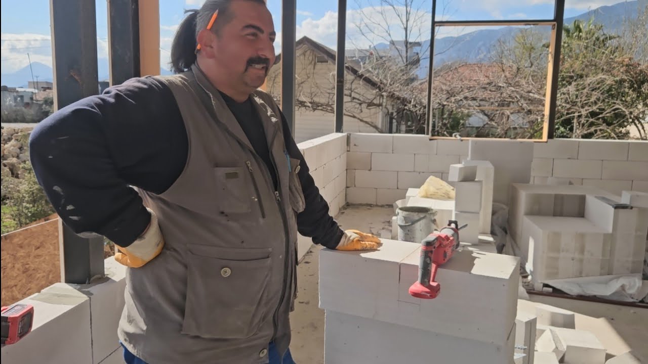 Antalya'da Çelik ev İnşaatımızda Son Durumlar.. 
