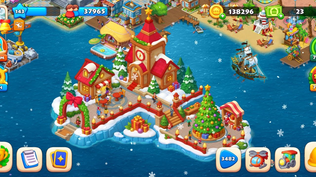 Township:- New Holiday Island 🏝️🏖️ Township gameplay....#trending #township #trend #games #shorts 