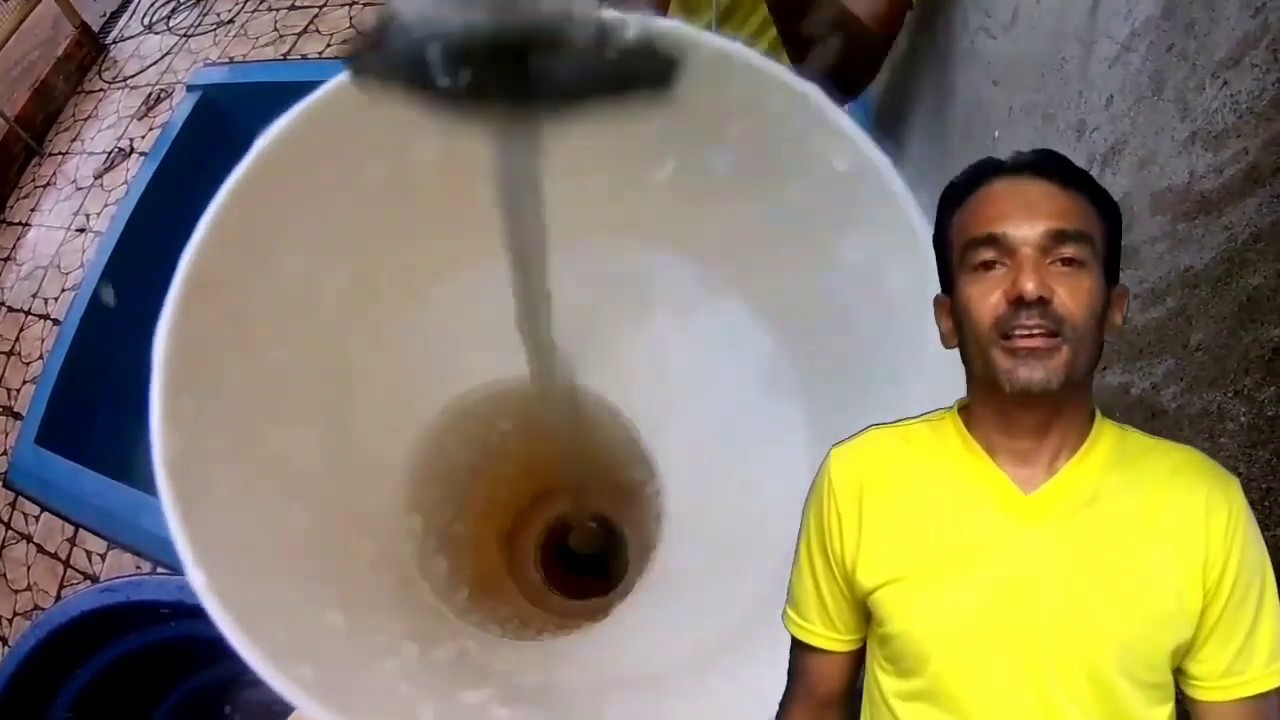 Fiz uma bomba pra puxar água(Bomba rosário)