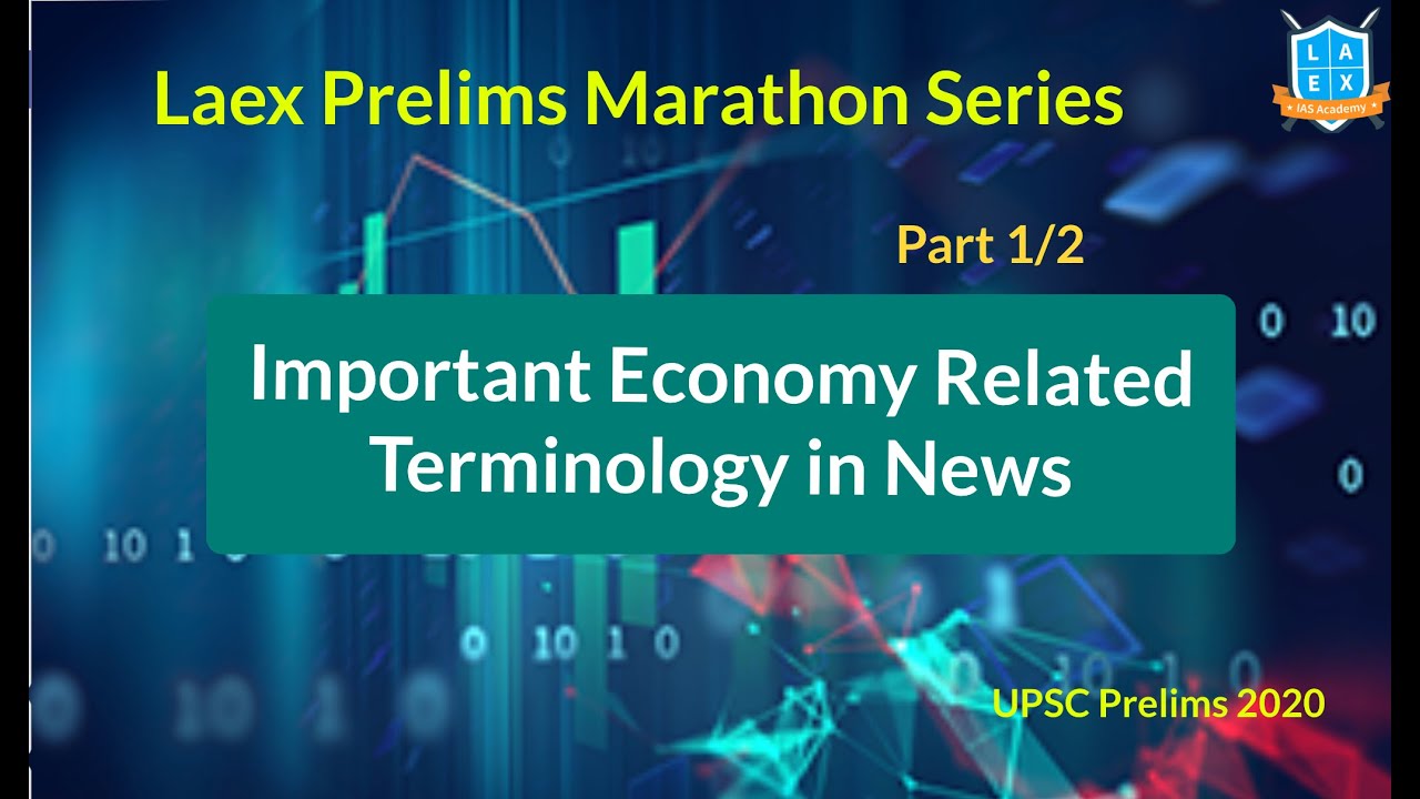 Economy Terminology in News Part 1 || Prelims Marathon |civilsprep