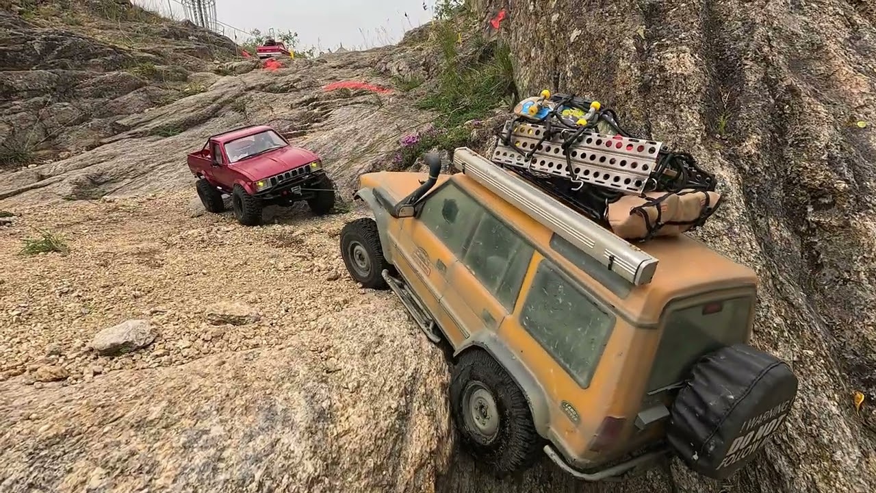 RC Off-Roading MST CFX Discovery, Hilux MST CMX, RC4WD Trailfinder Chevy K110