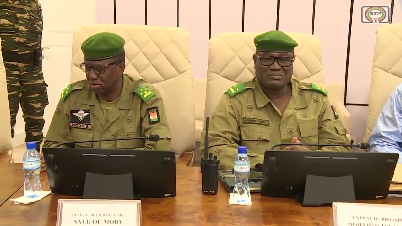 Yadda Janar Chiani ya gana da Sheikh Bala Lau da tawagarsa a Yamai