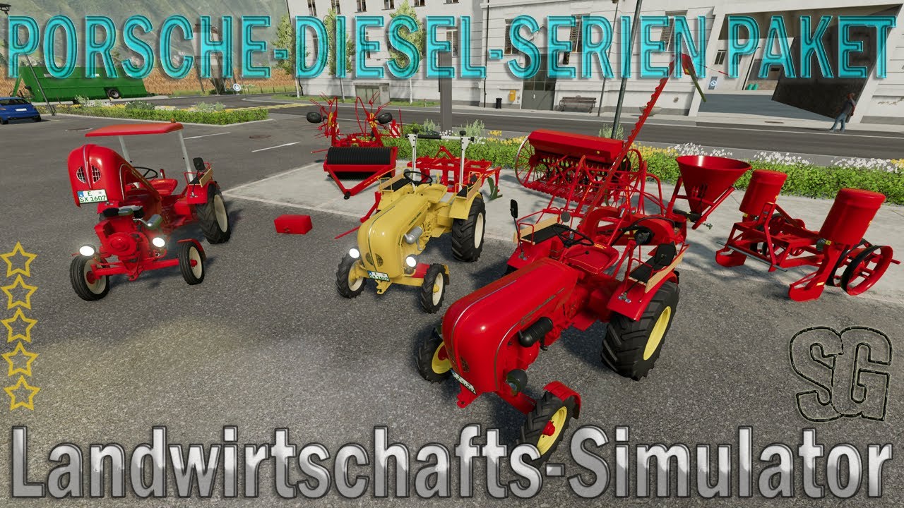 LS22 Modvorstellung - PORSCHE-DIESEL-SERIENPAKET V2.0.0.2  - Ls22 Mods