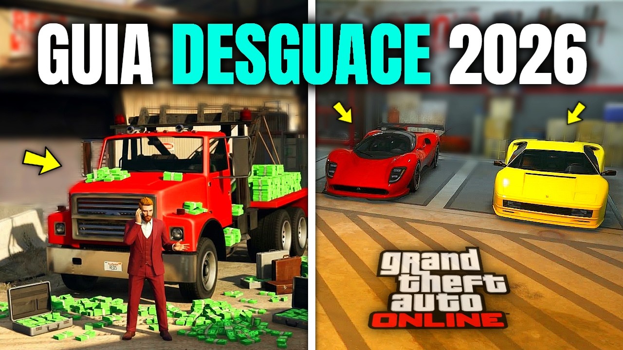Guía Completa del Deshuesadero 2026 | Contratos, Grúa, Caja Fuerte y Más | GTA Online