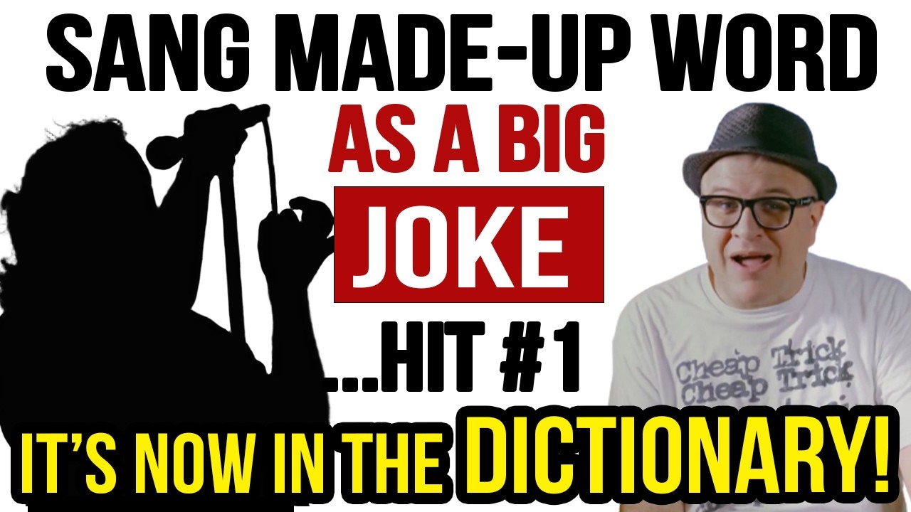 Sang Made-Up Word as a JOKE...Became a #1 HIT & Is NOW in the DICTIONARY!  | Professor of Rock