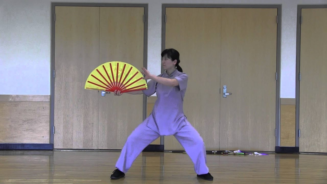 Wang Ning Taichi fan 24 forms(王宁太极扇24式)