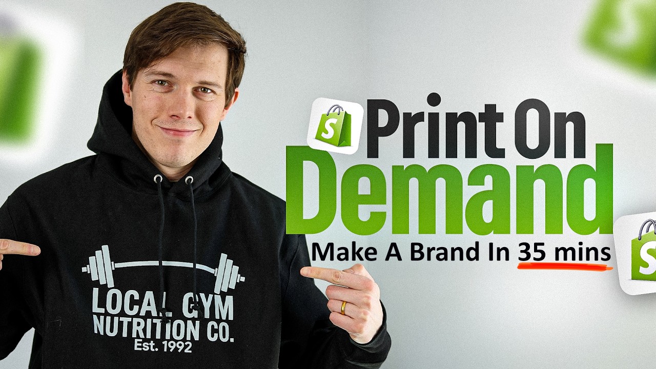 How To Build A Merch Brand with Gelato (Shopify POD Tutorial)
