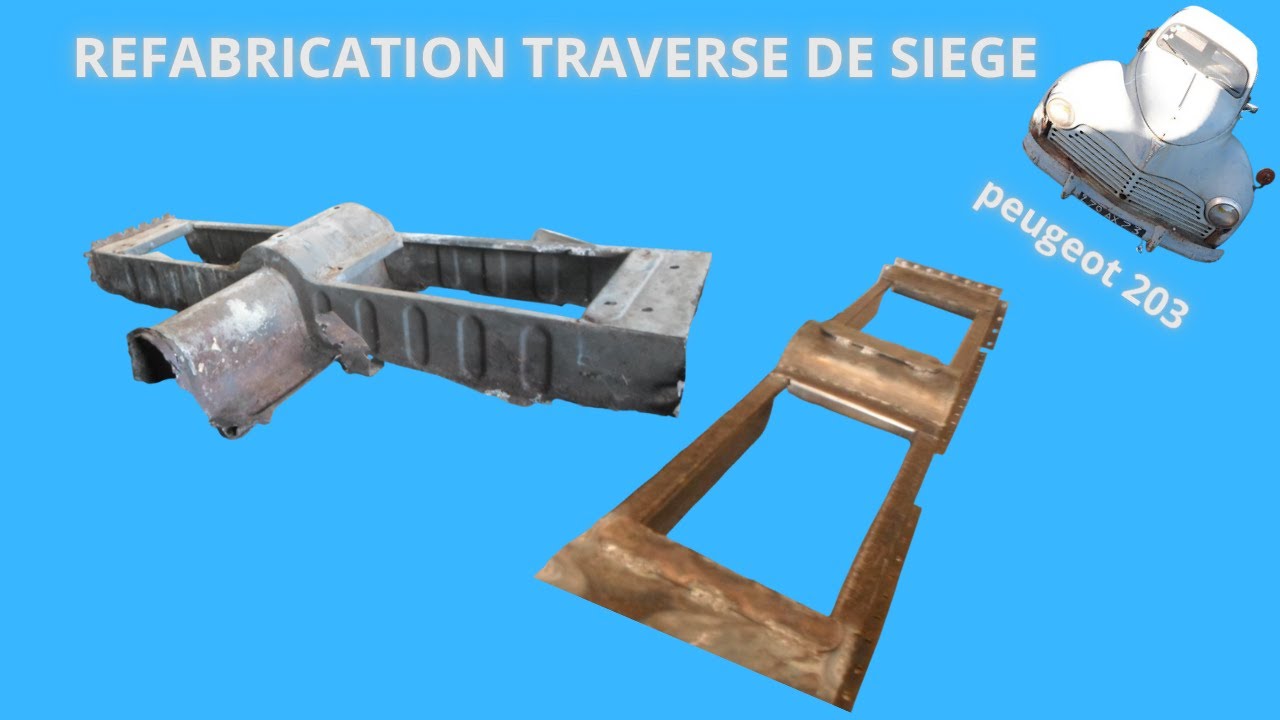 traverse de siege Peugeot 203 1955