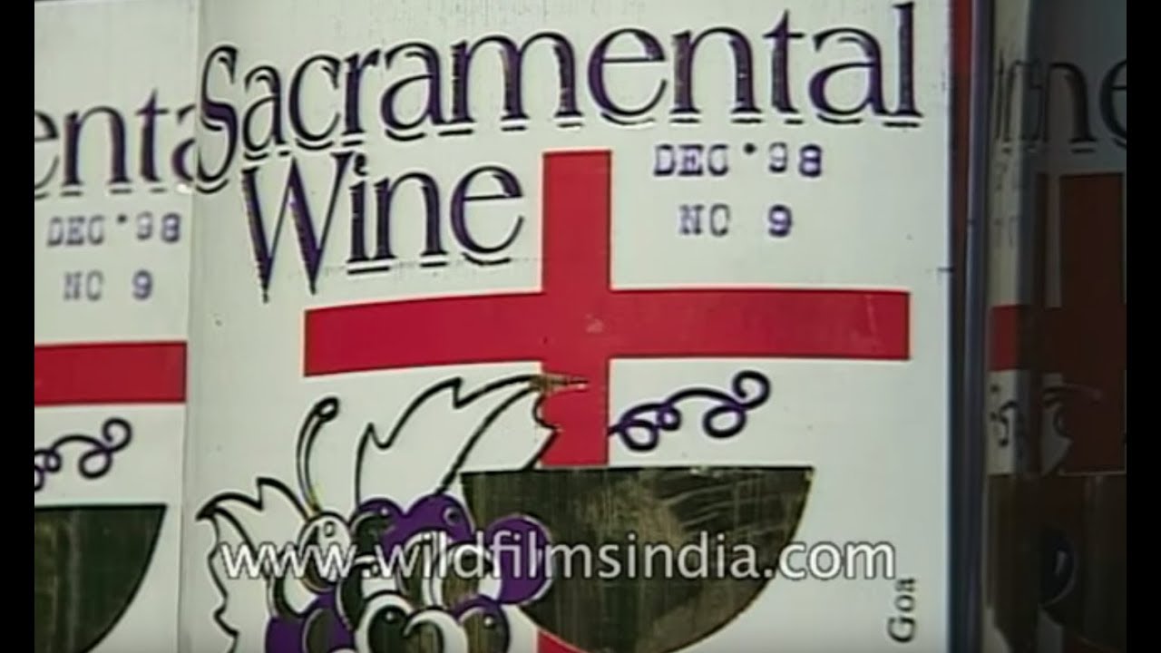 Sacramental wine being made in India