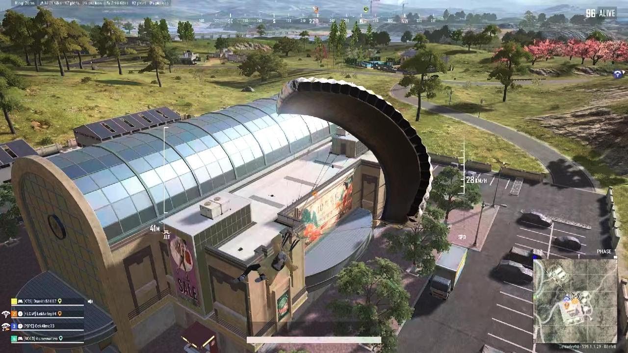 PUBG: 4 v 1
