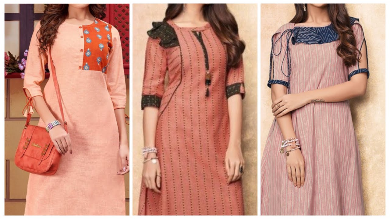 Latest patchwork kurti design ideas,new kurti collection,office wear multicolor kurta design