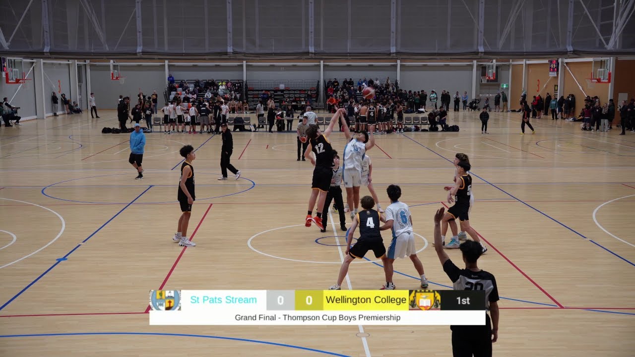 St Pat's Silverstream Junior A vs Wellington College Junior A - High Res Camera Footage