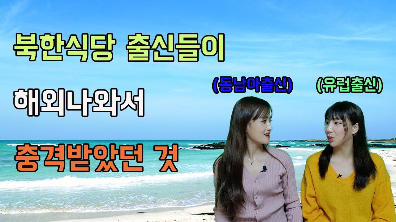북한식당 출신들의 짠하고 웃픈수다!! 희진이와 함께
