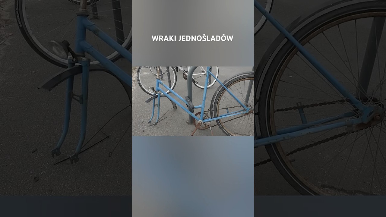 Porzucone wraki rower&oacute;w szpecą Poznań. Co z nimi zrobić? #Poznań #Rowery #Interwencja
