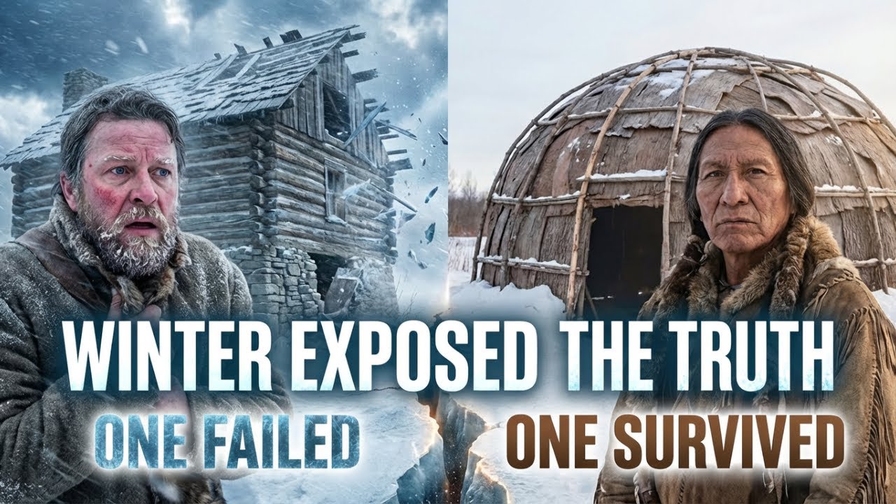 How Native American Shelter Foundations Survived Winter While Settlers Failed