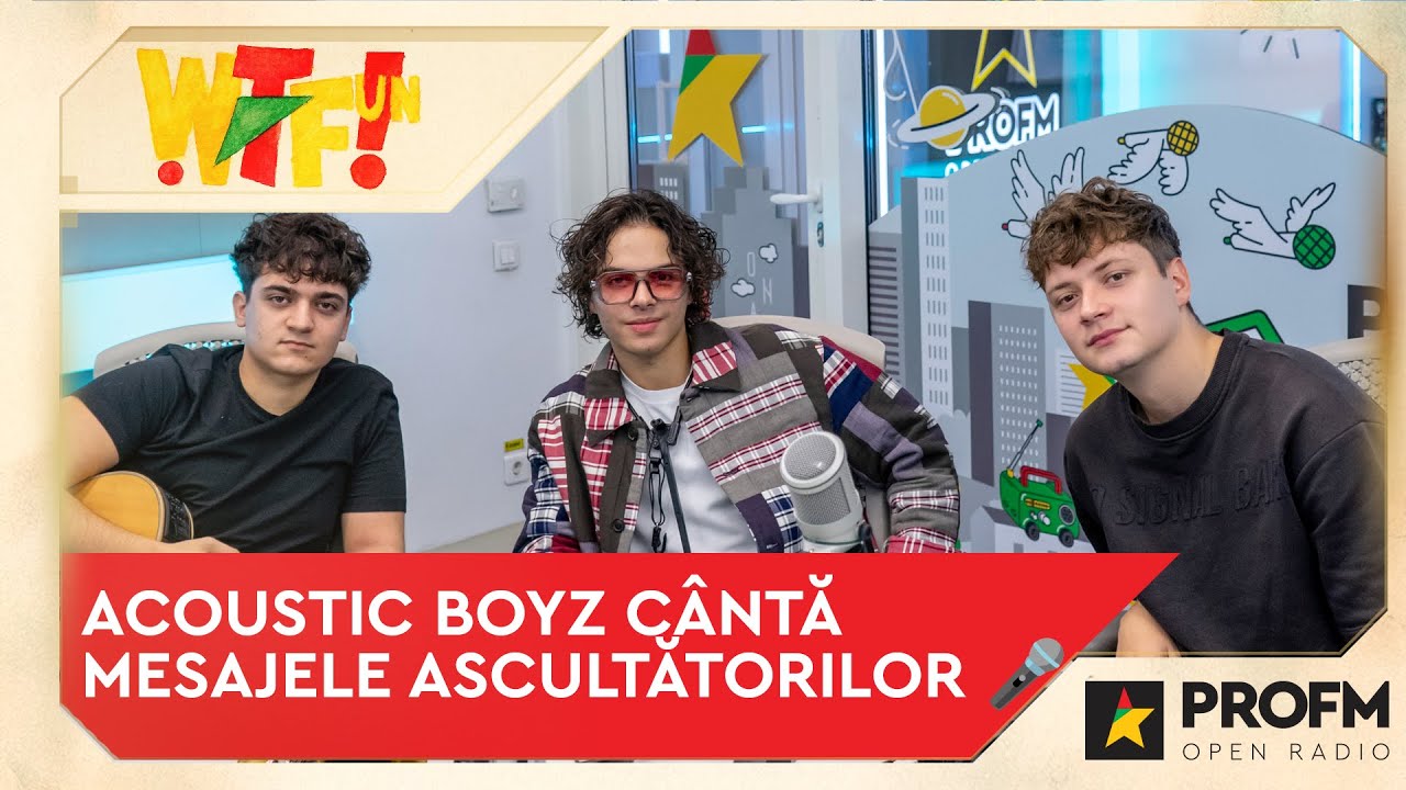 Cântec despre sforăit? Se poate! Și au făcut un HIT! ACOUSTIC BOYZ @ What The fun