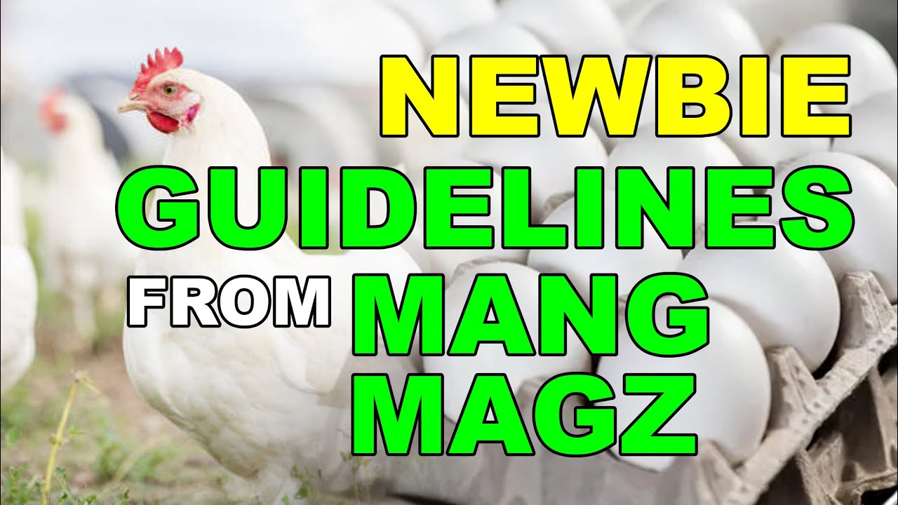 NEWBIE GUIDELINES FROM MANG MAGZ
