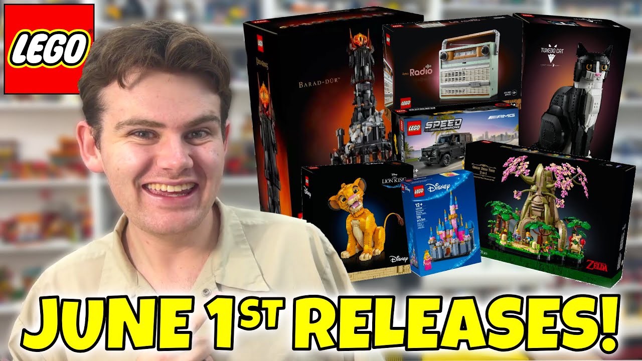 LEGO June 1st RELEASE DAY Online Shopping Vlog 2024