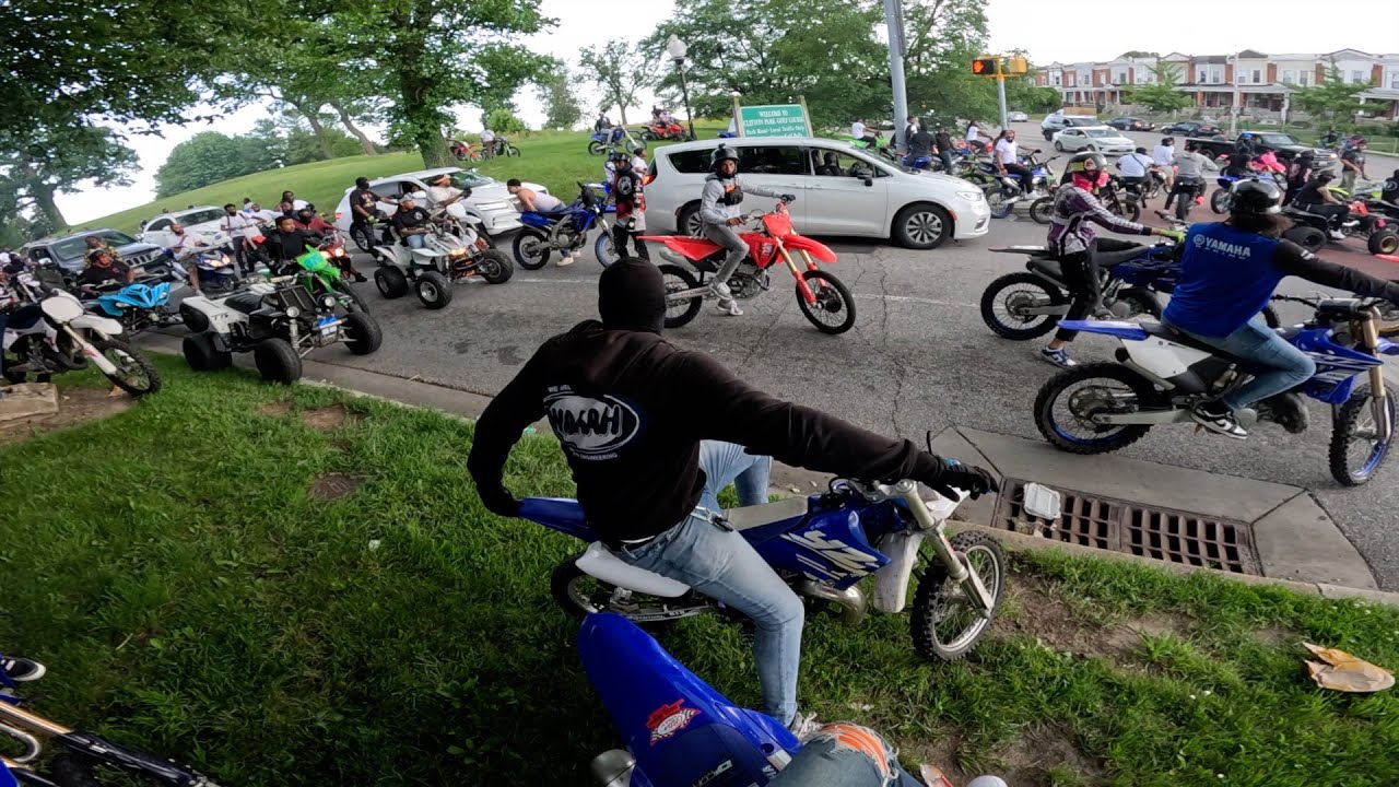 2025 Baltimore Dirtbike jazda na go pro POV