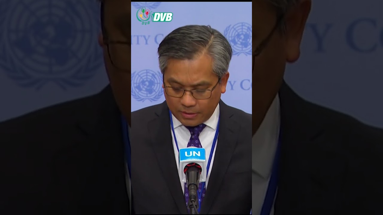 Myanmar United Nations Ambassador Kyaw Moe Tun calls on international community to stop military
