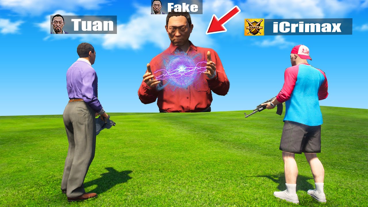 FAKE TUAN vs iCrimax & Tuan [XXL] in GTA 5 RP