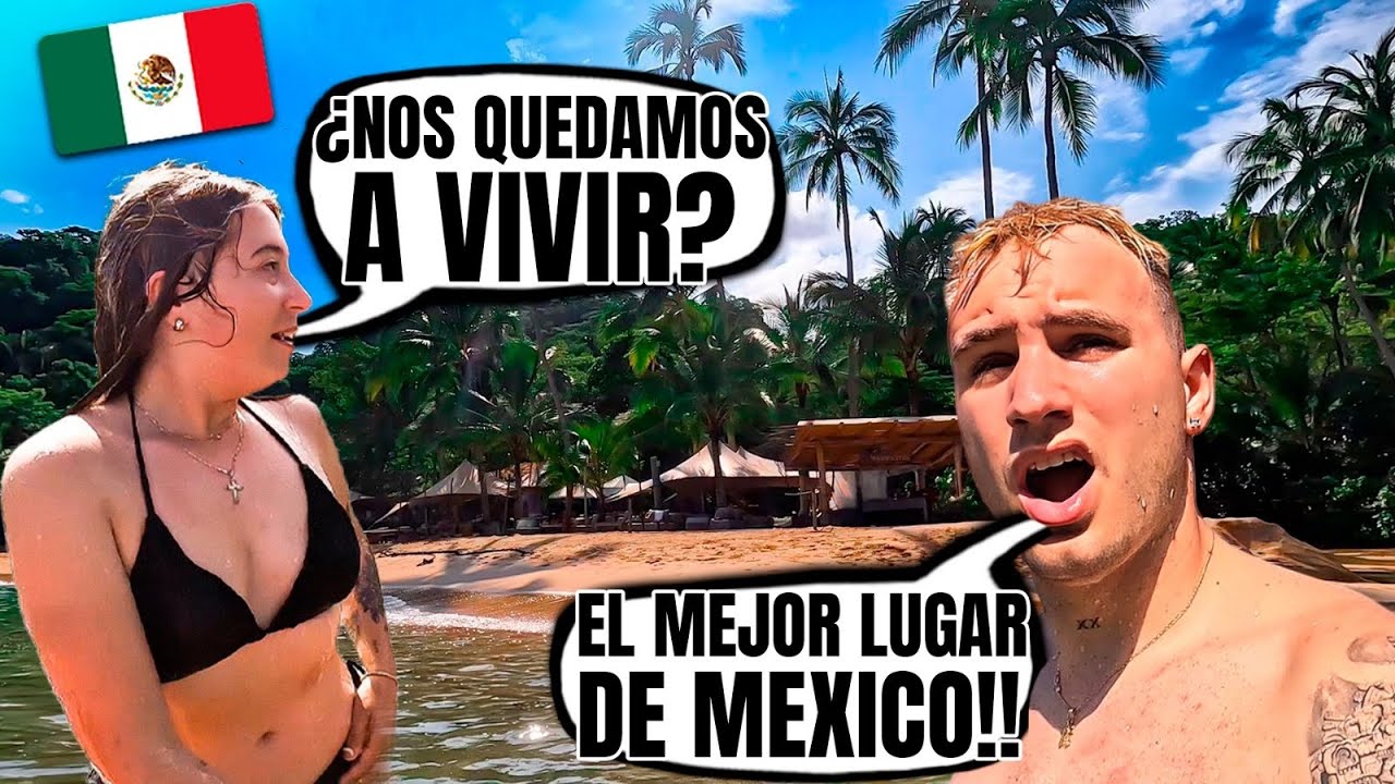 ESTE LUGAR DE MÉXICO ES EL MÁS BONITO QUE VIMOS 😍🇲🇽 ¿NOS QUEDAMOS a VIVIR? **el verdadero paraíso**