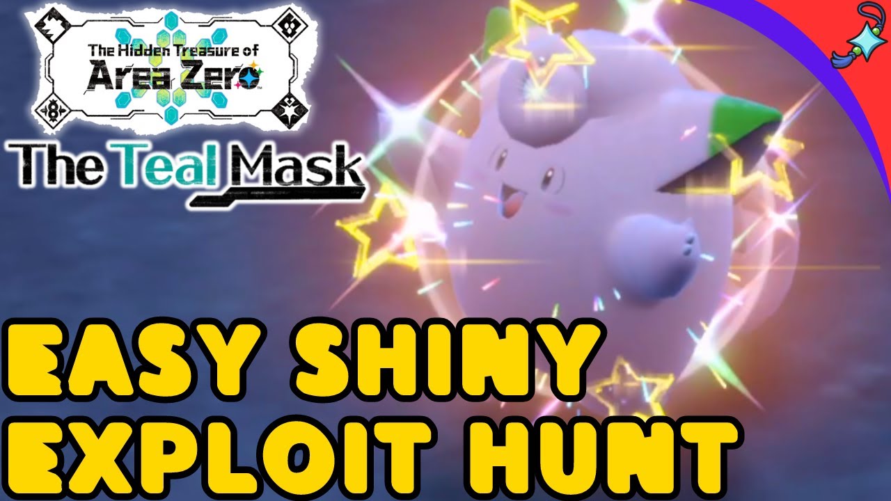 7 Easy SHINY Exploit Hunts for Pokemon Scarlet Violet Teal Mask