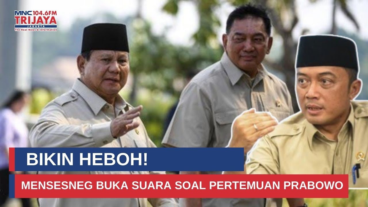 Terkuak! Identitas Tokoh yang Temui Prabowo di Kartanegara Akhirnya Dijelaskan I Trijaya Update