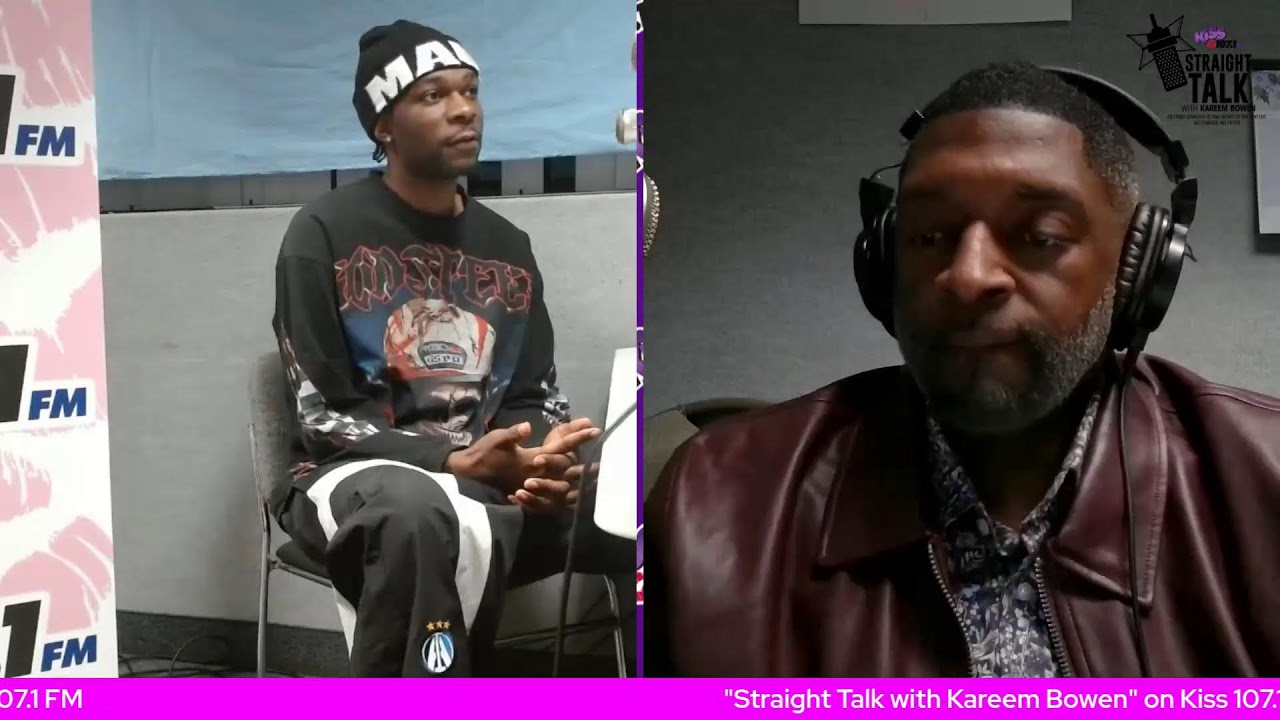 Straight Talk With Kareem Bowen On Kiss 107.1 WTLZ
