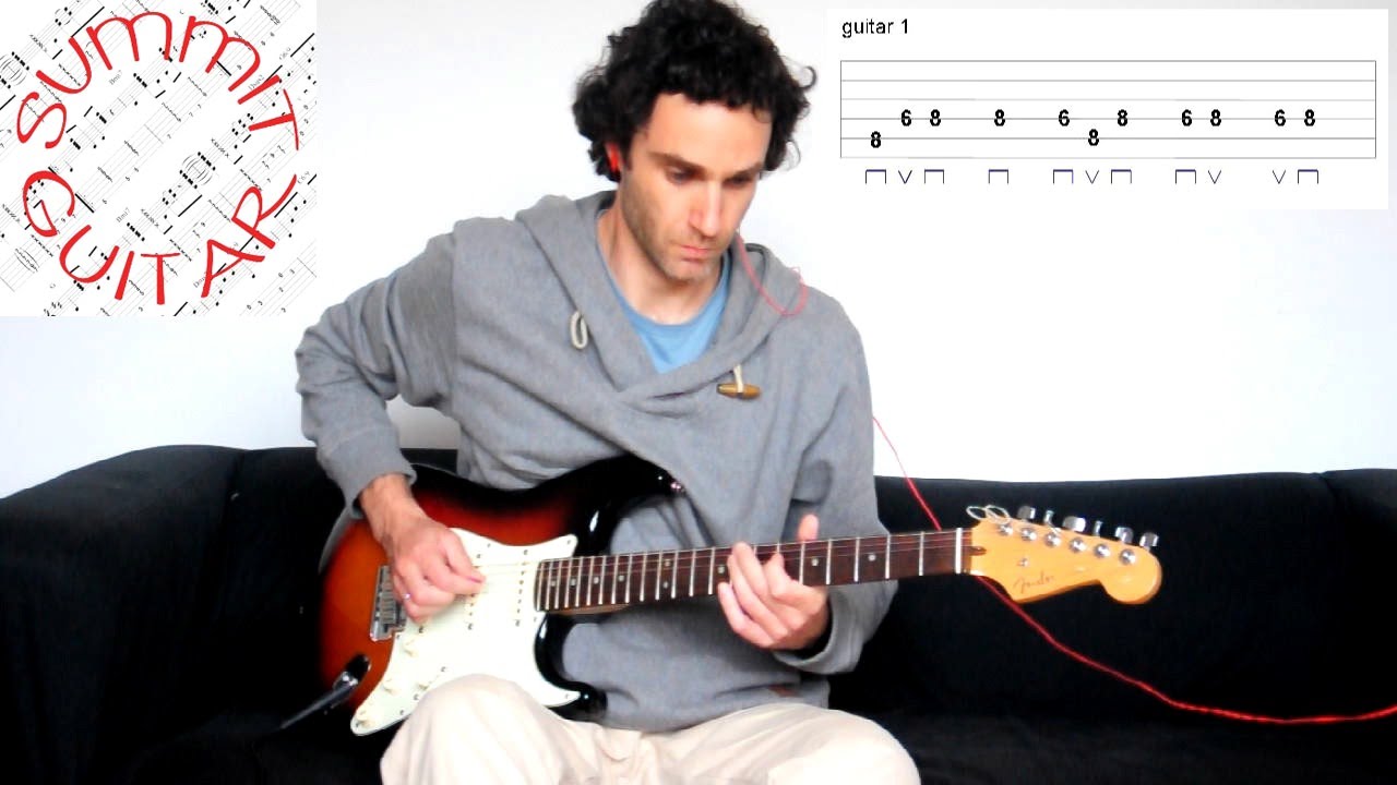 Fela Kuti - No Agreement - Afrobeat guitar lesson / tutorial / cover with tablature