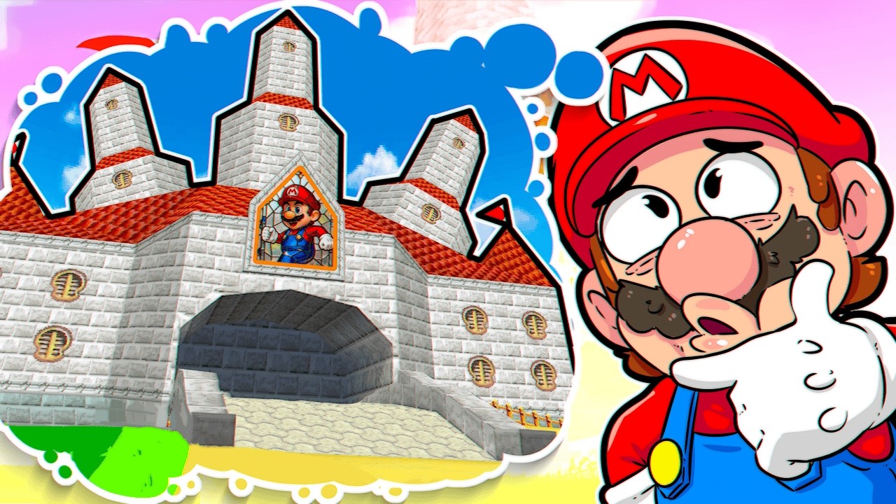Mario 64, mas feito 100% de memória