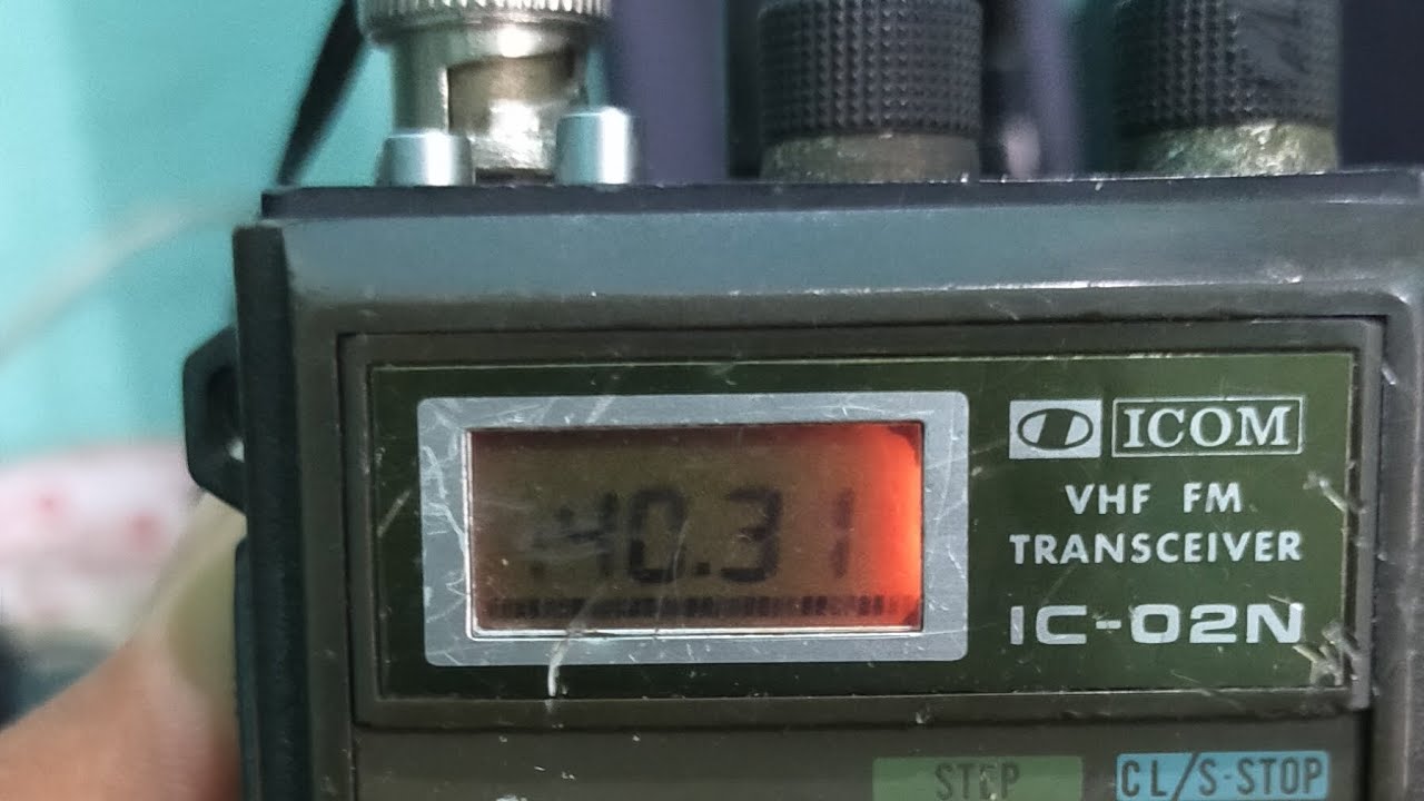 Cara Reset HT Icom IC-02N.