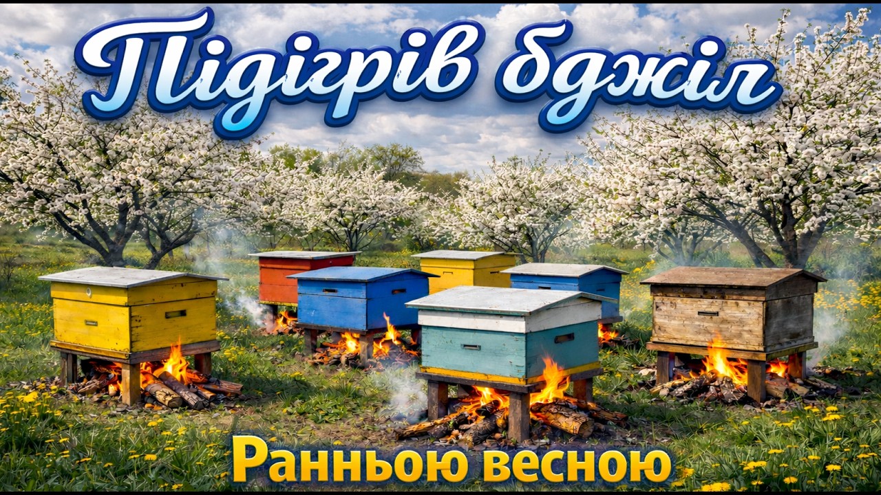 Підігрив бджіл весною для швидкого розвитку
