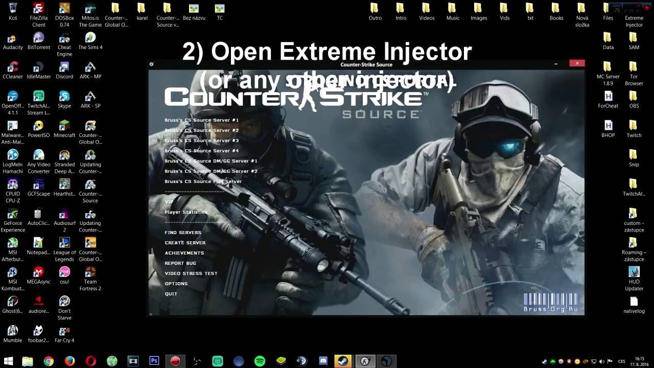 How to inject HVH cheat (EzHook) to Counter-Strike: Source [FREE DOWNLOAD]