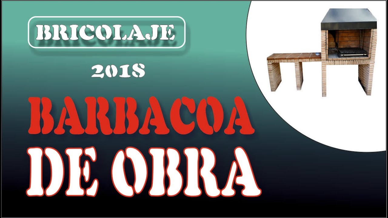 COMO HACER UNA BARBACOA DE OBRA, COMO HACER UNA PARRILLA ARGENTINA. JCMOTA