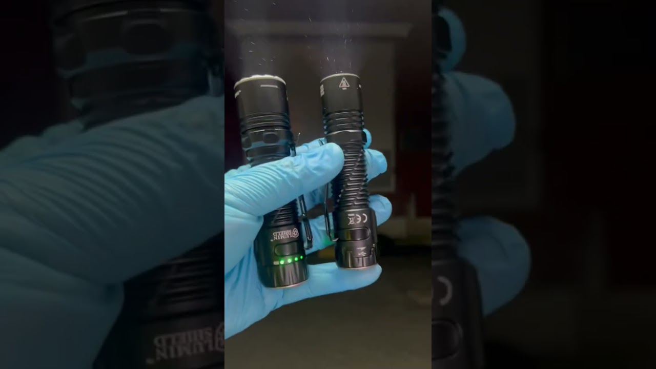 nitecore edc33对比edc35户外照射效果测试