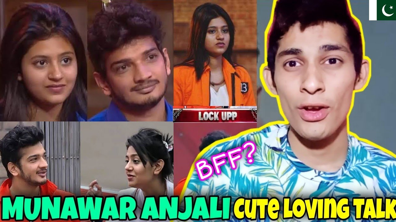 Pakistani Reaction on Munawar faruqui lock Upp | Munawar Anjali Cute Loving Talks | Kangana Ranaut