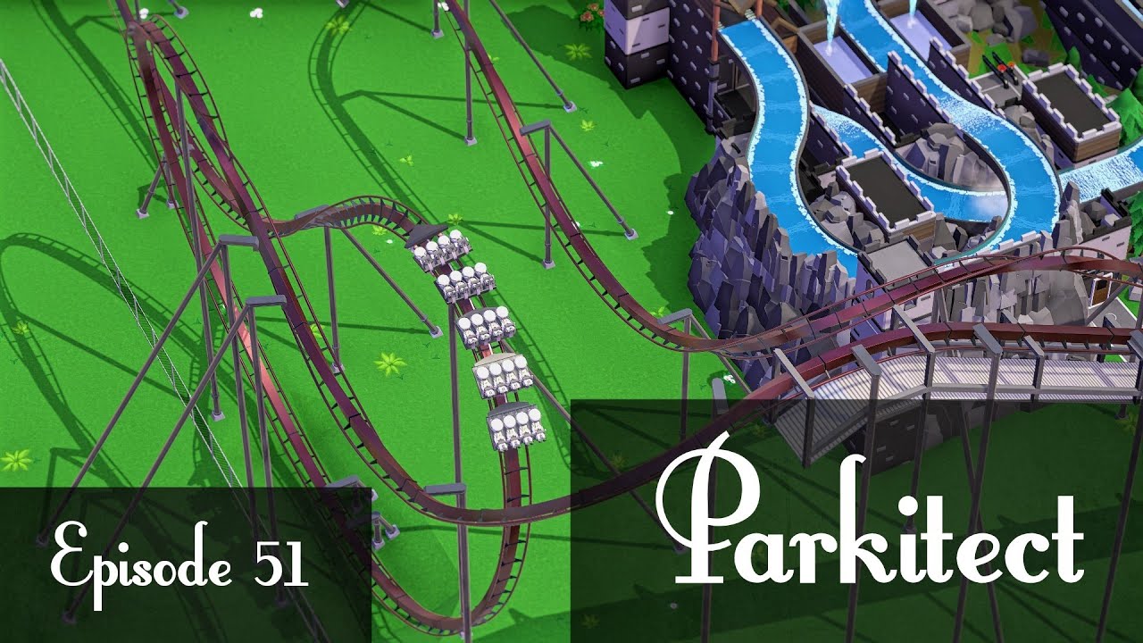 Parkitect I Speed Build #51 - Flying Coaster