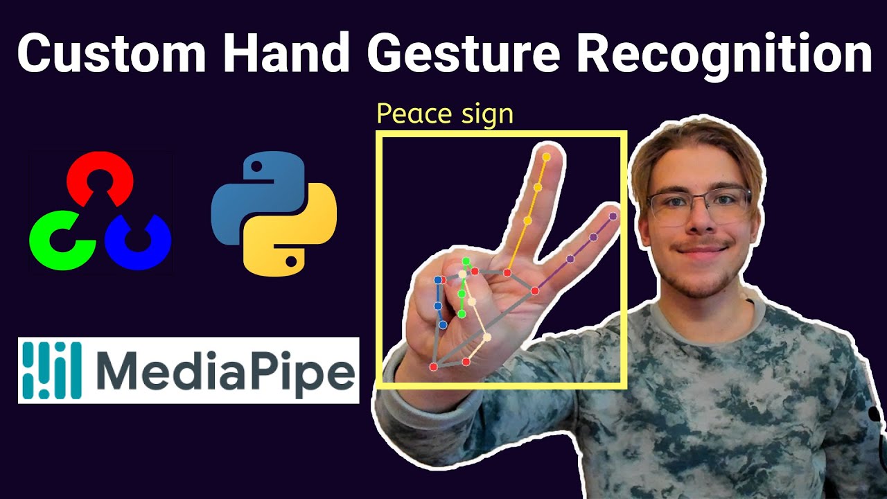 Custom Hand Gesture Recognition with Hand Landmarks Using Google&rsquo;s Mediapipe + OpenCV in Python